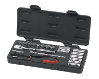 GEARWRENCH SET SKT DP/STD MET 1/4DR 6 & 12PT 22PC 