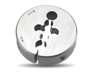 BUTTON DIE CHROME NPT 3/8 X 2 INCH O.D 