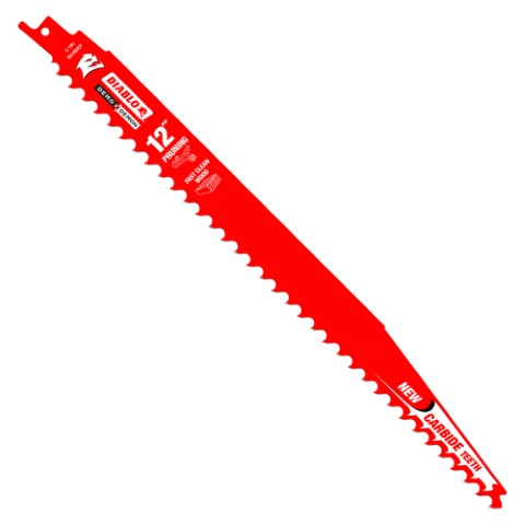 DIABLO DS1203CP RECIPROCATING SAW BLADE TCT PRUNING 12'' 