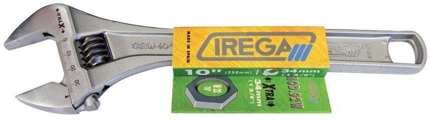 IREGA ADJ WRENCH CHROME STYLE 92 - 4IN ( 100MM) 