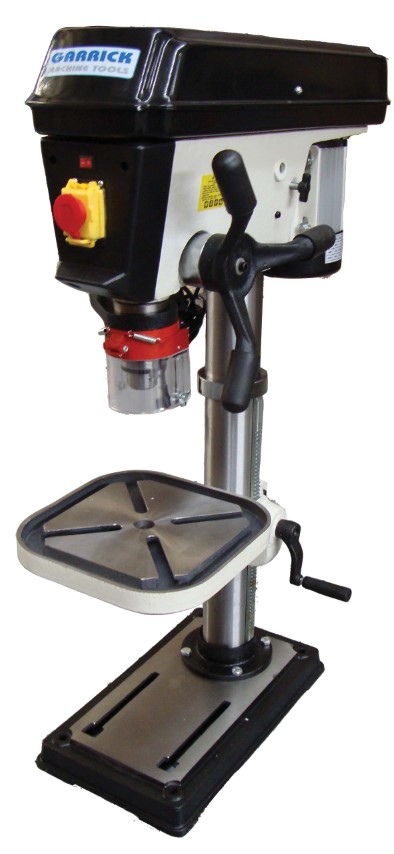 GARRICK HEAVY DUTY BENCH DRILL PRESS - 20MM CAP 