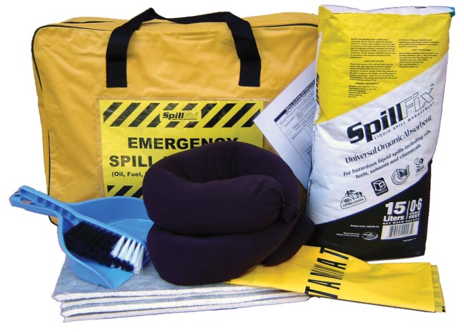 SPILLFIX SMALL SPILL KIT ( IN BAG) 