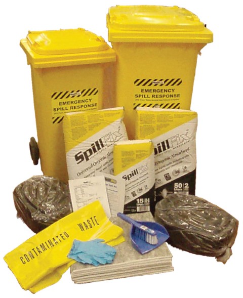 SPILLFIX WHEELIE BIN SPILL KIT - LARGE 