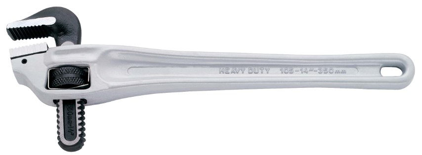 SUPER-EGO OFFSET ALUMINIUM PIPE WRENCH - 14 INCH 