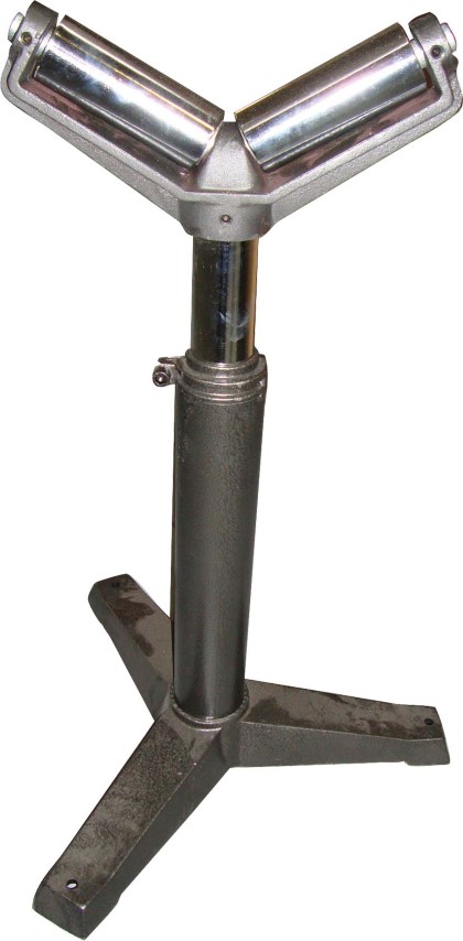 GARRICK HEAVY DUTY ROLLER STAND - VEE HEAD 