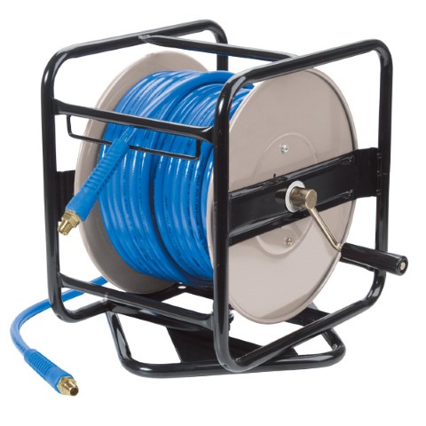 ITM MANUAL AIR HOSE REEL 8MM X 30M PVC WITH 1/4'' BSP MALE FIT