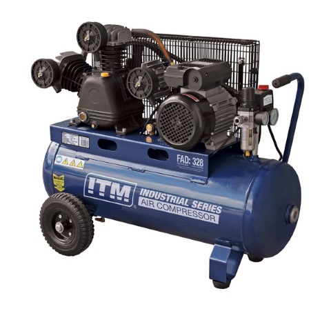 ITM AIR COMPRESSOR BELT DRIVE 3.0HP 60LTR FAD 328L/MIN 