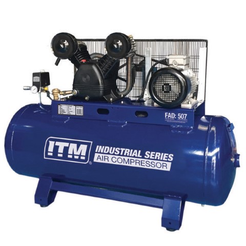 ITM AIR COMPRESSOR BELT DRIVE 3 PHASE 5.5HP 200LTR FAD 507 L/M