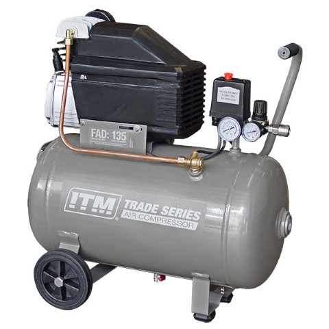 ITM AIR COMPRESSOR DIRECT DRIVE 2.5HP 36LTR FAD 135L/MIN 