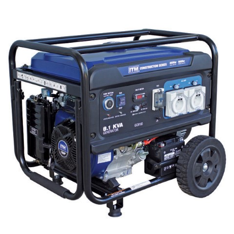 ITM GENERATOR 8.1KVA PETROL 6500W ELECTRIC START W/REMOTE 