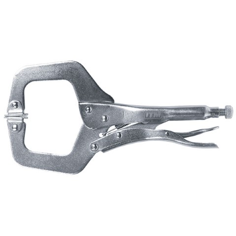 ITM LOCKING PLIER C CLAMP SWIVEL PAD 275MM 