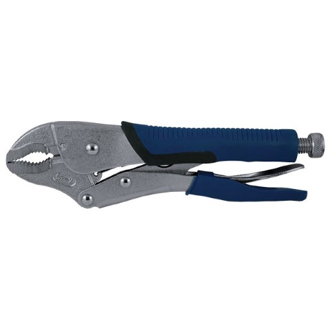 ITM LOCKING PLIER CURVED JAW WITH TPR RUBBER GRIP 250MM 