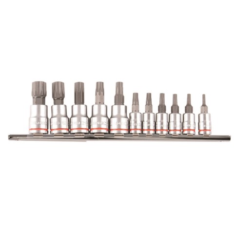 KINCROME TORX SET TAMPERPROOF 11PC 