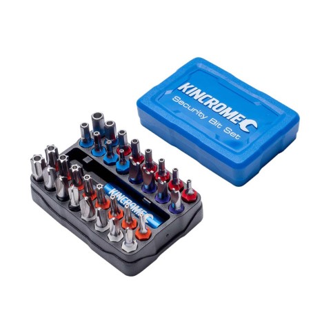 KINCROME SECURITY BIT & HOLDER SET 33PC 