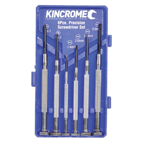 KINCROME SCREWDRIVER SET PRECISION 6PC 