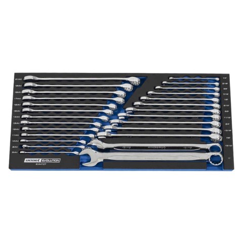 KINCROME EVA TRAY COMBINATION SPANNERS 26 PIECE 