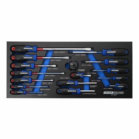 KINCROME EVA TRAY SCREWDRIVERS 16 PIECE 