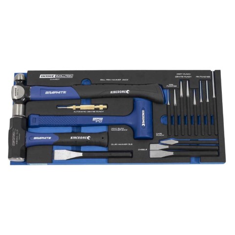 KINCROME EVA TRAY STRIKING & PRYING 16 PIECE 