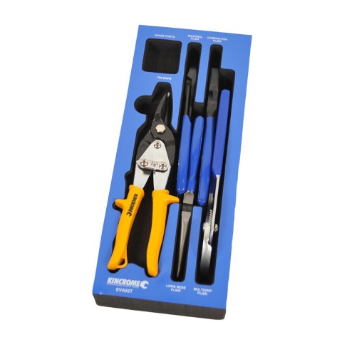 KINCROME 5PC PLIER & T/SNIP EVA 