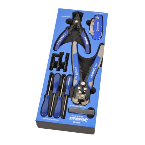 KINCROME 11PC PLIER / KNIFE / HOOK EVA 