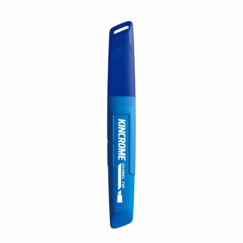 KINCROME CHISEL POINT MARKER - BLUE 