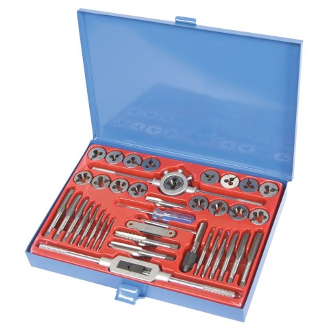KINCROME KIN-40 PCE TAP & DIE SET IMP 