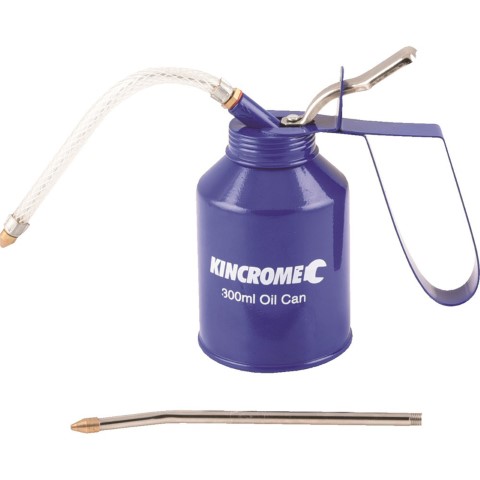 KINCROME OIL CAN 300ML RIGID/FLEX SPOUT 