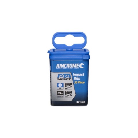 KINCROME IMPACT BIT PH#2 25MM 30 PCK 