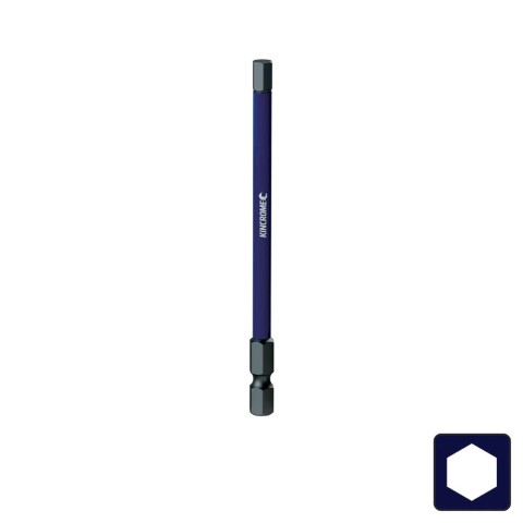 KINCROME - IMPACT BIT HEX 2MM 100MM 1 PCK 