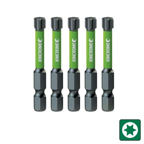 KINCROME - IMPACT BIT TORX T10 50MM 5 PCK 