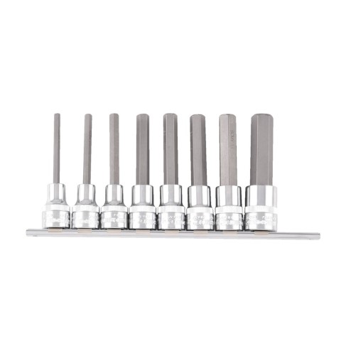 KINCROME HEX SOCKET SET 1/2 8PC 