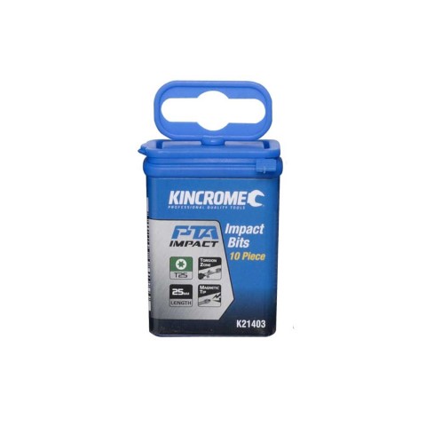 KINCROME - IMPACT BIT TORX T25 25MM 10PCK 
