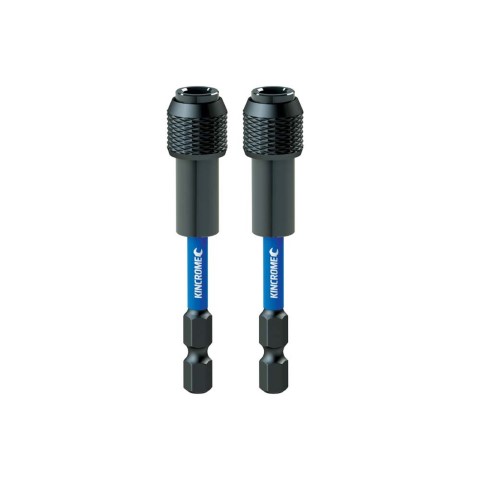 KINCROME BIT COUPLER Q/RELEASE 75MM 2PK 