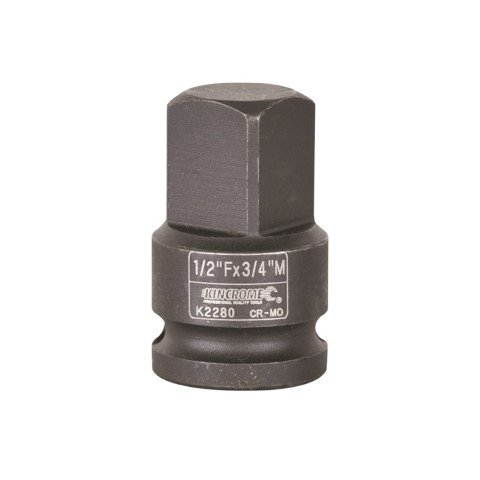 KINCROME IMPACT ADAPTOR 1/2'' F X 3/4'' M 