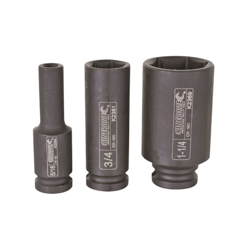 KINCROME IMPACT SOCKET DEEP 1/2'' DVE 7/16 