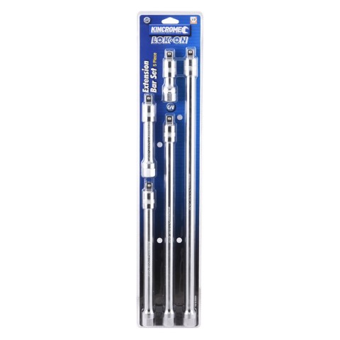 KINCROME 5PC 1/2''DR LOKON EXT BAR SET 