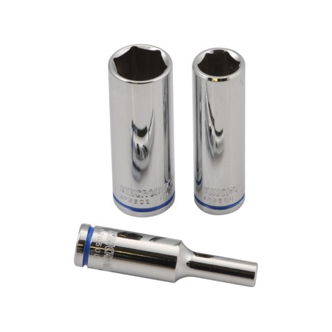 KINCROME SOCKET DEEP 1/4DR 1/2 MIRROR POLISH 