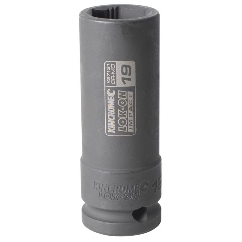 KINCROME - LOKON IMP SKT DEEP 1/2DRV 19MM 