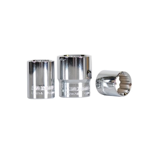 KINCROME SOCKET 1/2'' DVE 19/32'' MIRROR POLISH 