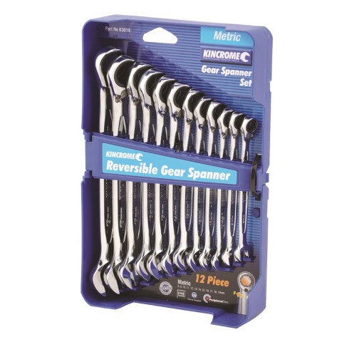 KINCROME 12P REVERSE GEAR SPANNER-MET 