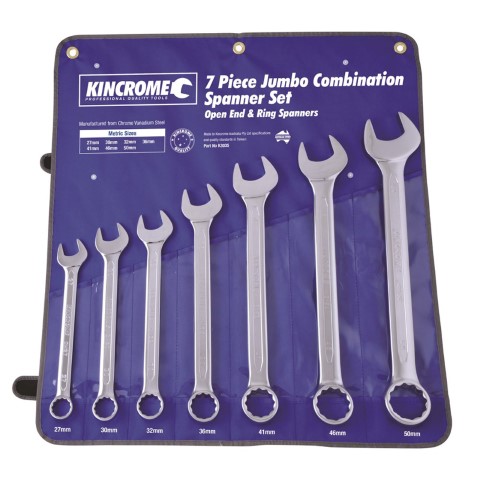 KINCROME JUMBO SPAN SET COMBO 7PCE MET 