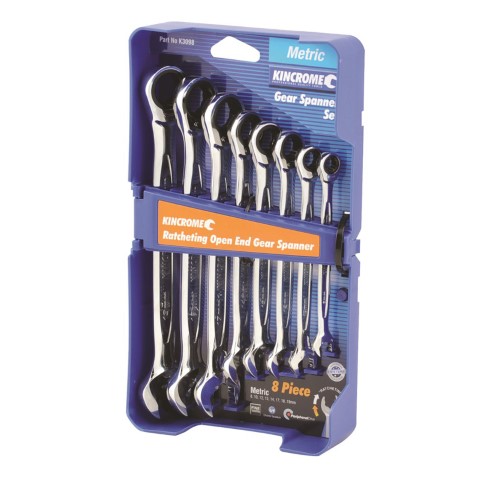 KINCROME 8P OPEN END RAT GEAR SPNR- MET 