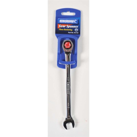 KINCROME SINGLE WAY GEAR SPANNER 10MM 