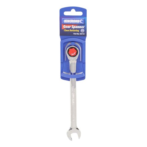KINCROME SINGLE WAY GEAR SPANNER 12MM 