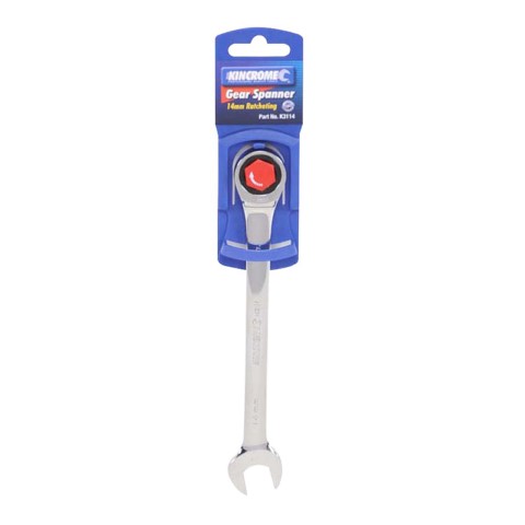 KINCROME SINGLE WAY GEAR SPANNER 14MM 
