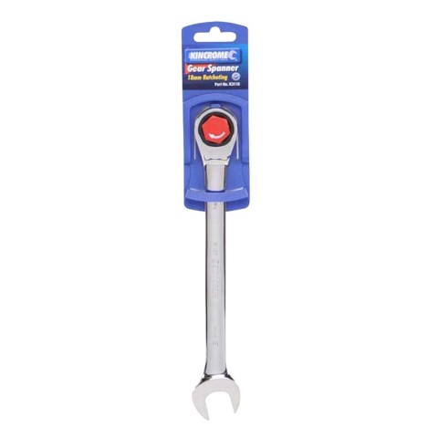 KINCROME SINGLE WAY GEAR SPANNER 18MM 