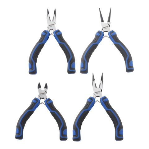 KINCROME MINI TECH PLIER SET 4 PIECE 