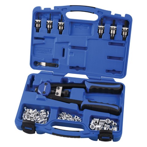 KINCROME NUT RIVETER TWIN HANDLE 68 PIECE 