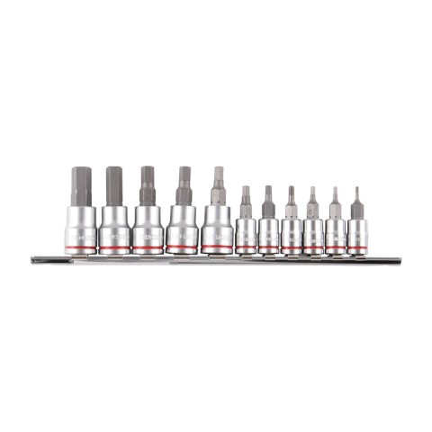 KINCROME HEX SOCKET SET 11 PIECE IMPERIAL 