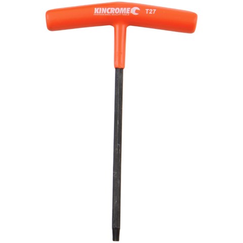 KINCROME T27 -T-HANDLE T/PROOF TORX KEY 